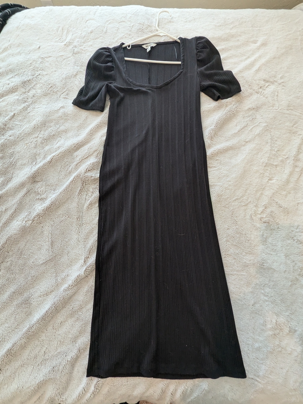 Nine West Black Ribbed Knit Tank - Picture 2 of 2